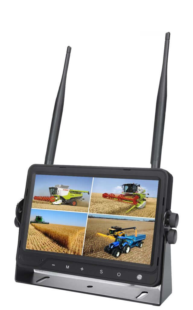 7 inch wireless DVR split monitor for fleet retrofit