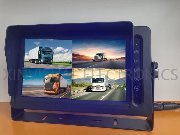 10.1 inch AHD quad vehicle monitor IP69K