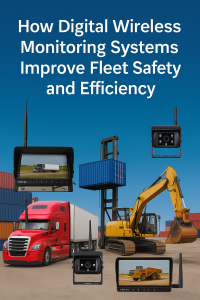 digital wireless camera system for trucks