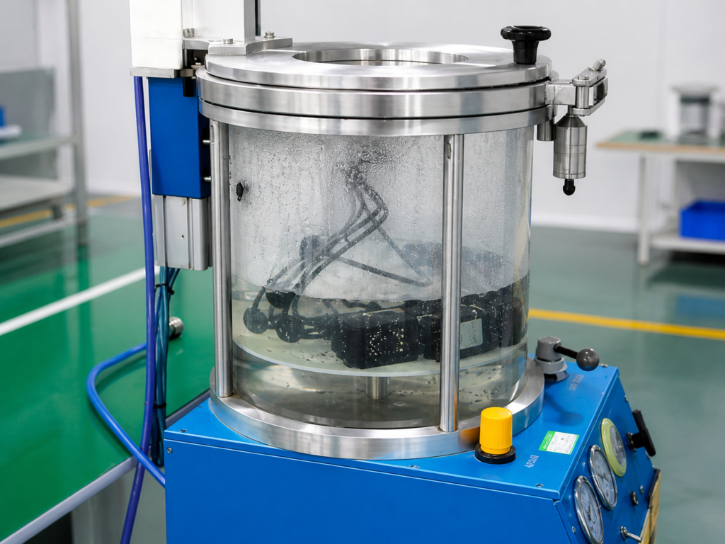 Waterproof test for vehicle camera products