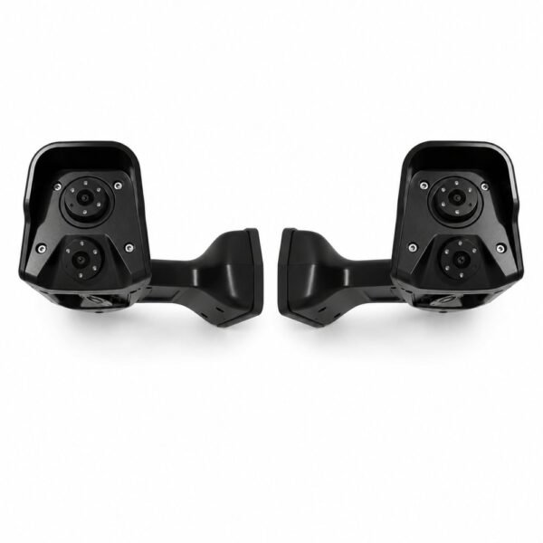 AHD 1080P IP69K three-lens side view camera for commercial vehicles