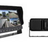 24GHz radar camera blind spot detection system with 7 inch monitor