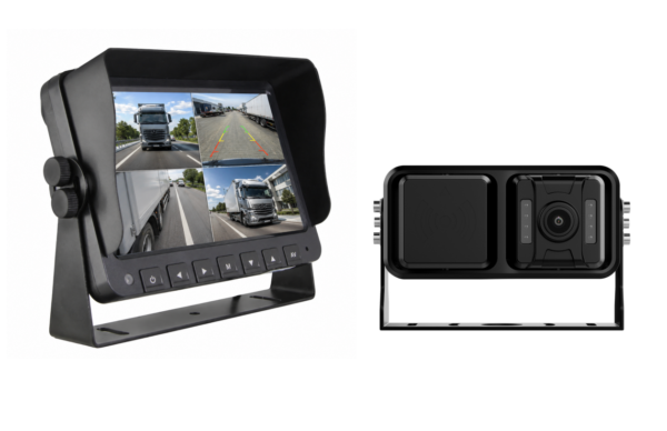 24GHz radar camera blind spot detection system with 7 inch monitor