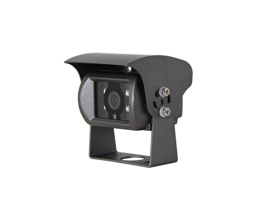 AI blind spot detection camera for commercial vehicle safety
