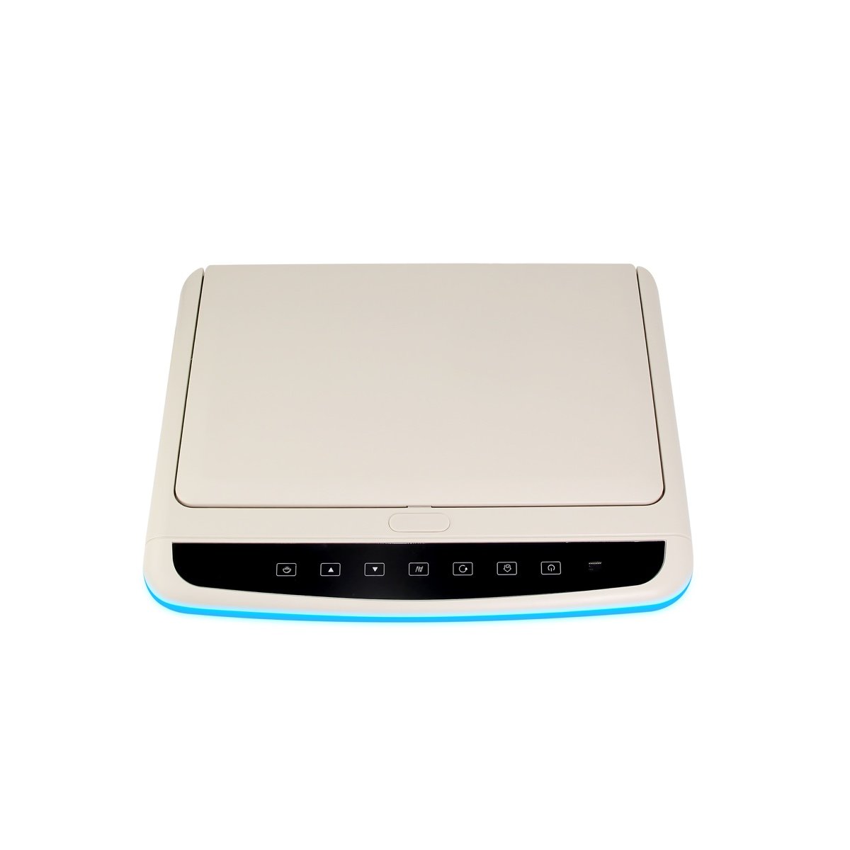 Closed Xinvisual roof-mounted monitor for bus and coach applications